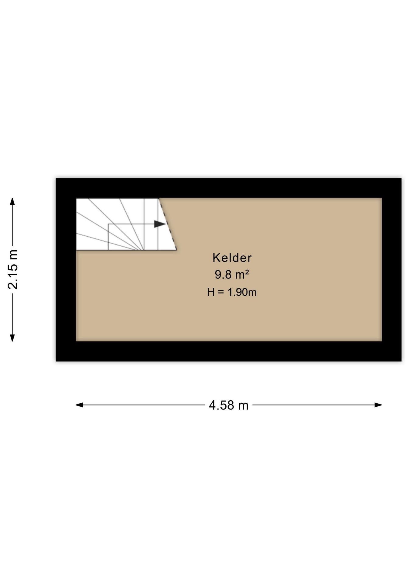Plattegrond Kelder